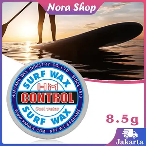 Surf Wax Non-Slip Wax Papan Surfing Long-Lasting Surfboard Wax Hard Base Wax Surf