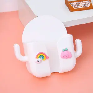 Rak Dinding HP charger /remot AC/TV lucu bahan tebal dan awet