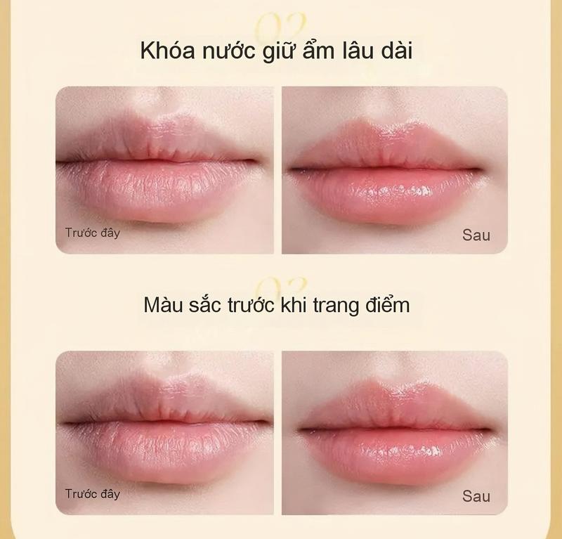 Product Introduction of Mặt Nạ Môi Hai Tông Màu Nhiệt Đổi, Dưỡng Ẩm, Cấp Ẩm, Nuôi Dưỡng, Làm Mờ Đường Viền Môi, Ngăn Ngừa Nứt Nẻ, Thích Hợp Để Chăm Sóc Môi, Làm Sáng Màu Môi, Cũng Chức Năng Như Son Dưỡng Môi Đổi Màu 6