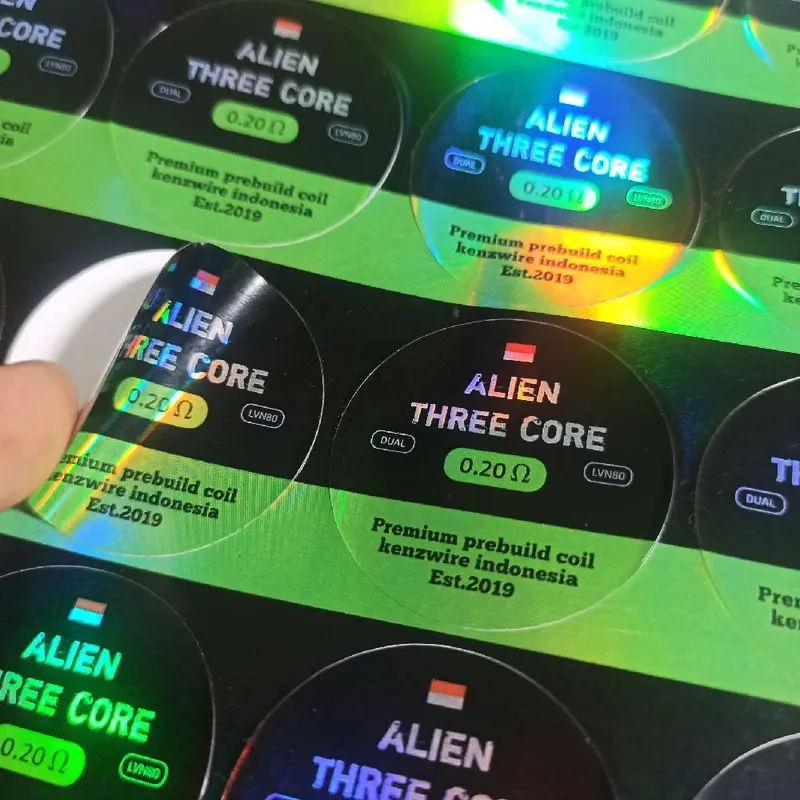 all varian stiker vinyl hologram kenzwire premium USA 3