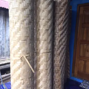 anyaman bambu polos super uk 2x3 meter