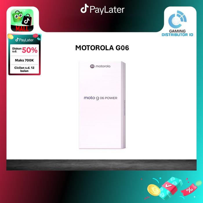 Gambar HANDPHONE MOTOROLA G06 4GB 128GB 8GB 128GB - TAPESTRY, 4GB 128GB dari GAMING DISTRIBUTOR ID Kota Administrasi Jakarta Barat 3 Tokopedia