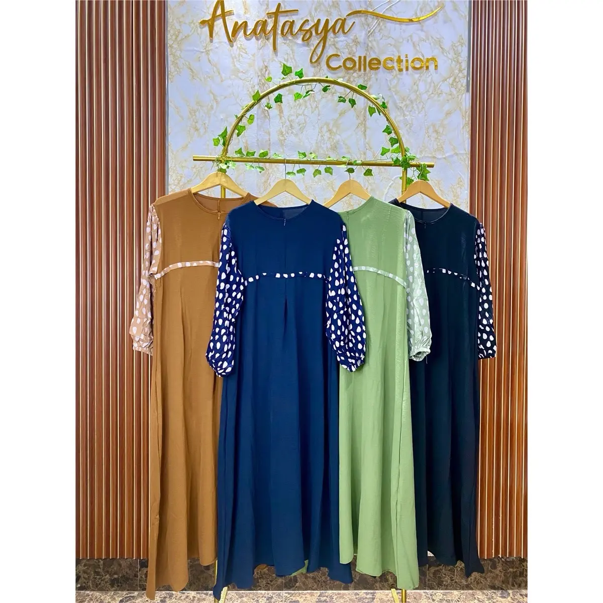 Baju Gamis Wanita Muslim Simpel untuk Sehari-hari