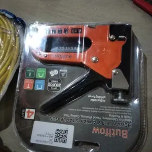 [Gratis 800 paku] Pistol Paku 4-in-1 Pistol Stapler Konstruksi  Furnitur Dekorasi Rumah  Alat Pertukangan Kayu