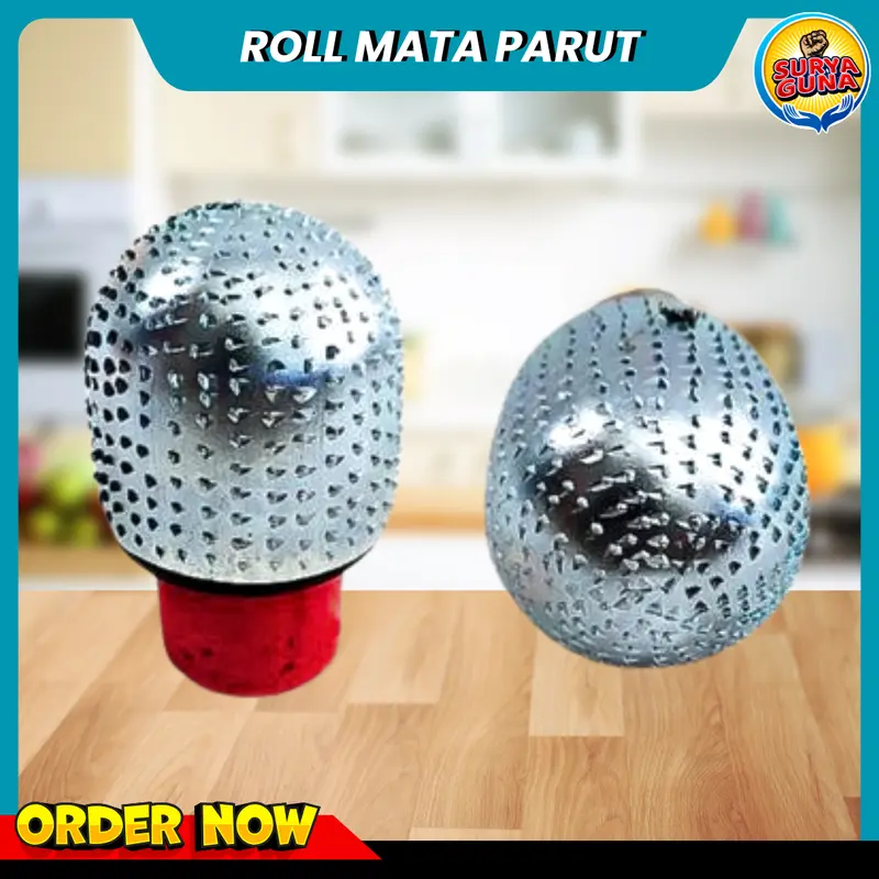 Roll mata parut kelapa bulat untuk parutan kelapa listrik alat parut kelapa tanpa cungkil termurah 1