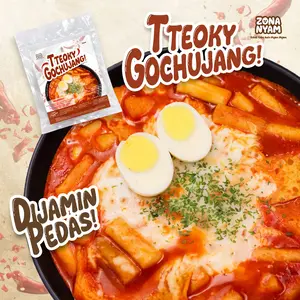 ZonaNyam Toppoki Gochujang Makanan Instant Korea Rasa Pedas Manis