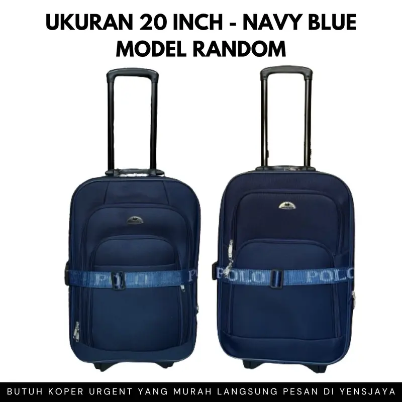 [CABIN] KOPER KAIN POLO TWIN / POLO GEAR UKURAN 20 INCH - KOPER KAIN 20 INCH TEBAL RINGAN ORIGINAL FREE PACKING KARDUS 5