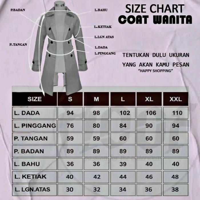 Product Introduction of COAT KATUN UNTUK SEGALA MUSIM  WANITA KODE 1 - 100 0