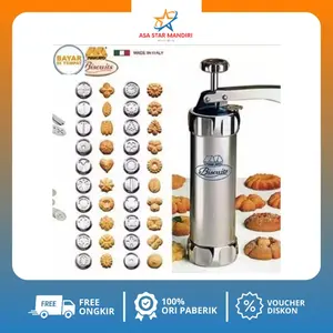 Alat Cetakan Kue Biscuit Nagako/Alat Pencetak Kue Kering Standar ITALY/Cetakan Biscuits Cookies Kitchenware