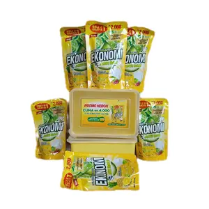 Paket Hemat Sabun Cuci Piring Ekonomi 6 Pcs 122 ml + Bonus KOTAK /SABUN BIO 50 ML BONUS PIRING ROTAN