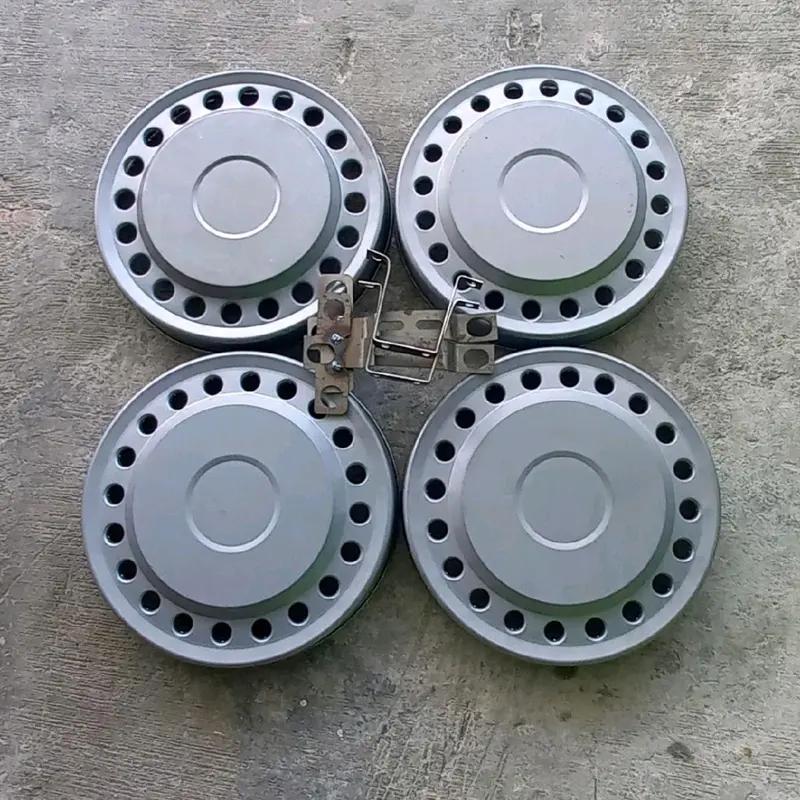 weldop truk dan engkel ring 15 dan ring 16 4pcs depan belakang plat besi Kendaraan truck 3