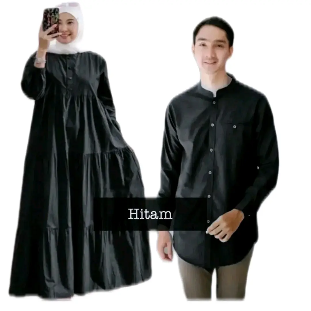 TASYA COUPLE// PASANGAN// Setelan Pesta Lebaran Baju Keluarga