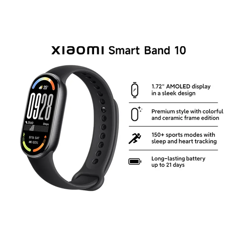 Jam Tangan Mi Band Tokopedia Jam Tangan Unisex Xiaomi Smart Band 10  8100033927 Smartwatch