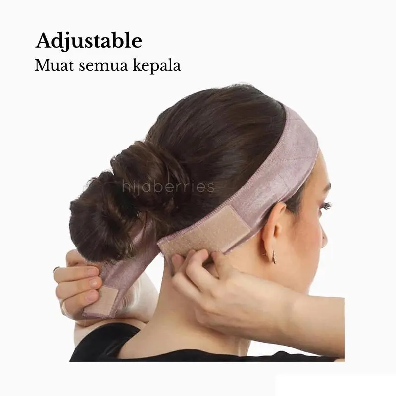 Fashion Velvet Headband | Headband Tudung | Anti Gerak