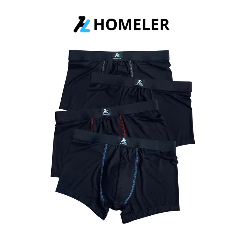 Homeler Celana Dalam Pria Boxer 1 Box Isi 4 Pcs BX HL-306 4