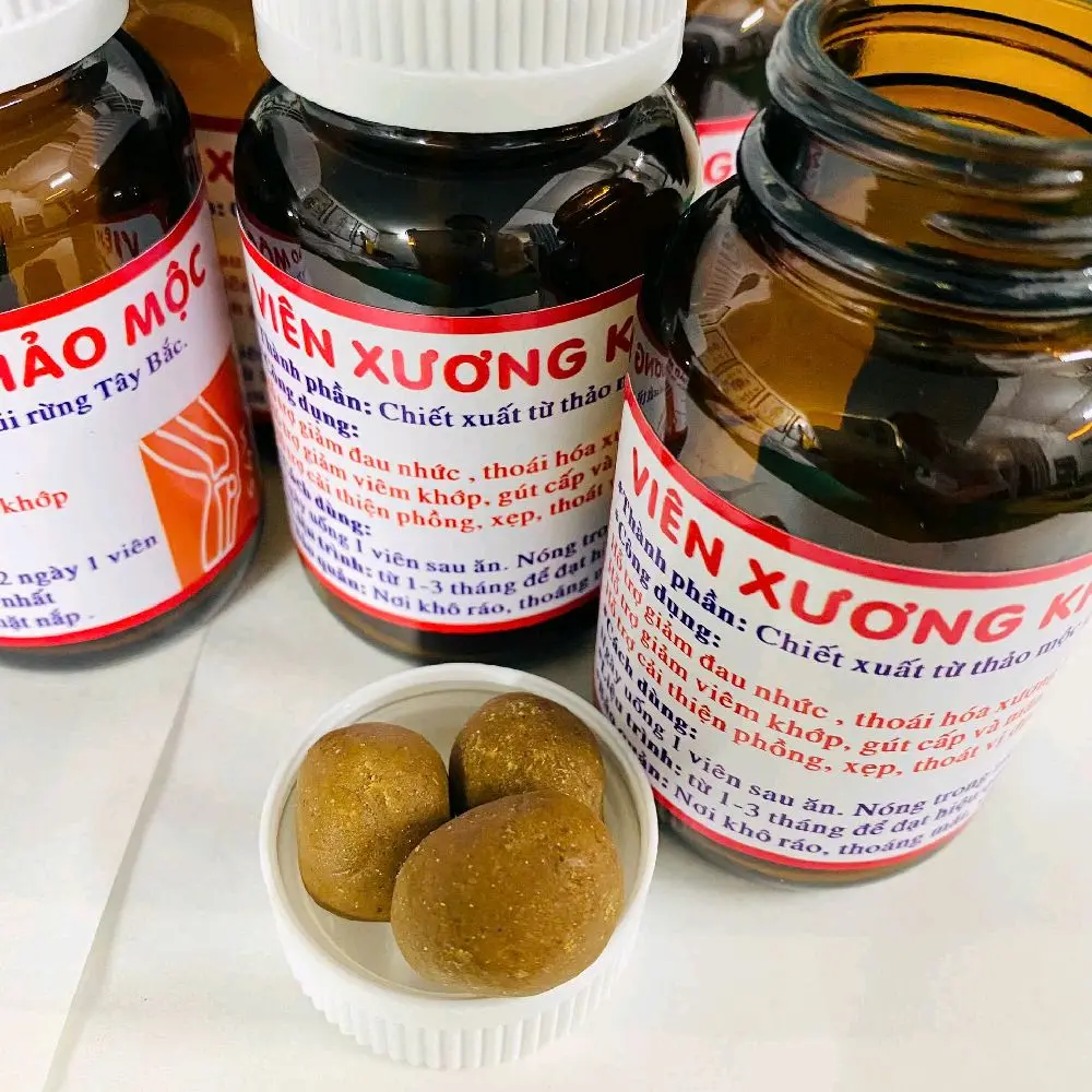 Viên Xương Khớp - Gút Thầy Hoàng , Hỗ trợ các vấn đề đau nhức mỏi.