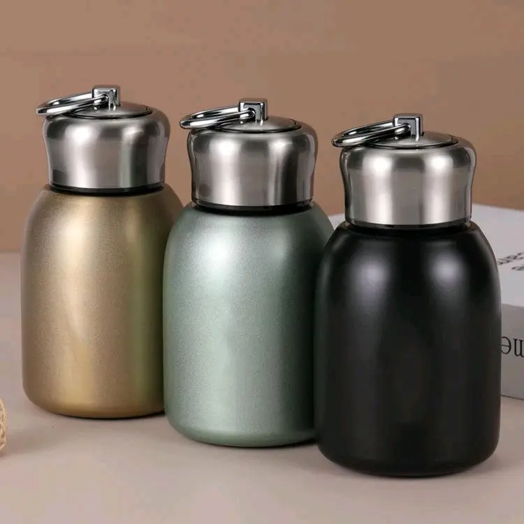RAZZUM Botol Minum Termos Air Panas Dingin Insulation Bottle 280ml - XPD300 - Black 5