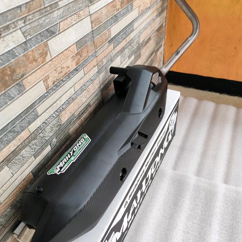 Knalpot CMS Suara Ngebas Gerung Adem Full System Original Mahjong Muffler untuk Motor Beat Scoopy Vario Mio Nmax Aerox PCX dll - Motorcycle, Foto 5
