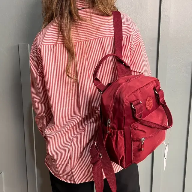 OPIOBAGS TAS RANSEL MINI WANITA IMPORT / TAS RANSEL ANTI AIR / TAS NYLON / PIOMA JENN P0034