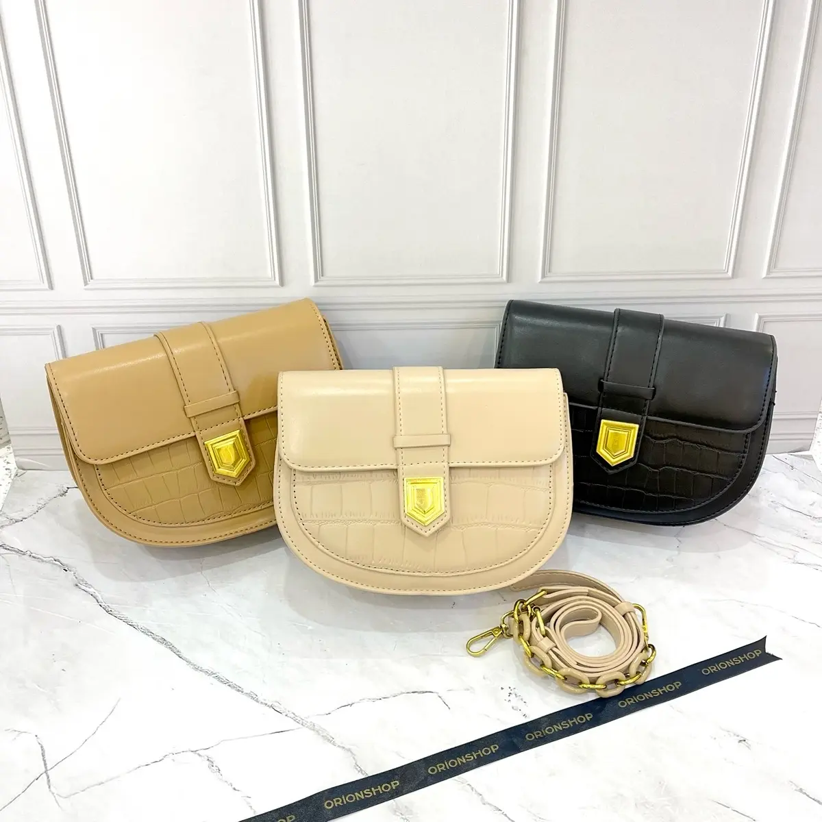 Tas Import 202  Apricot, Black , Brown