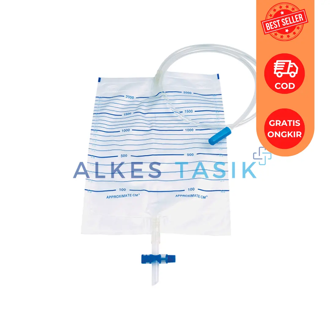 Urine Bag Kantong Urine GEA 2000ml Push Pull