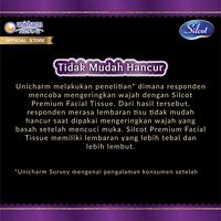 Gambar Silcot Premium Facial Tissue 40 Sheets - 1-4 Packs - 40 Sheets - 1 Pack dari Unicharm Official Store Kab. Tangerang 3 Tokopedia