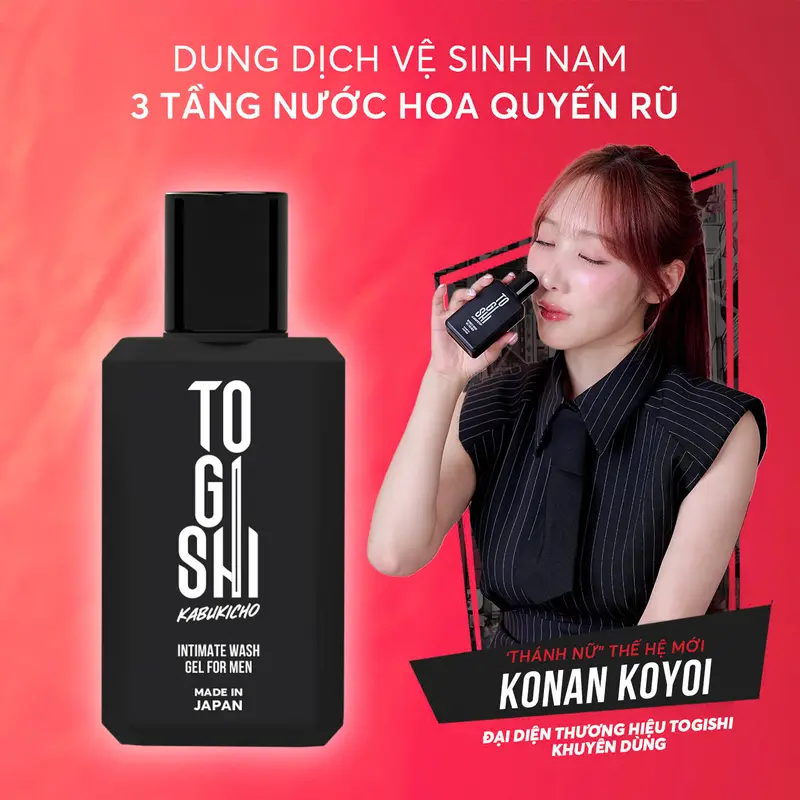 [MỚI] Dung dịch vệ sinh nam Togishi - Made in Japan, hương rừng sâu quyến rũ 100ml 0
