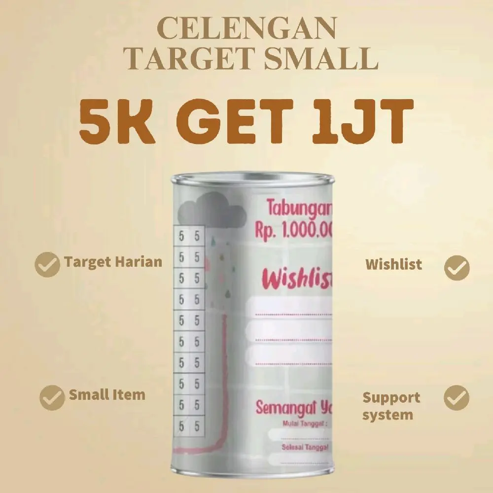 celengan target viral tiktok SMALL/celengan lucu murah kekinian/model terbaru/tabungan anak anak/souvenir/kado