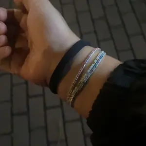 [!!NEW 3PCS] Random  Bracelet Gelang Memiliki Elastisitas Berwarna-Warni Zirkon Berlian Penuh Populer Eropa Dan Amerika Anti Karat Anti Perubahan Warna Cantik Bahan Aman Cewe Sama Cowo Gelang Murah 3 Pcs Stainless