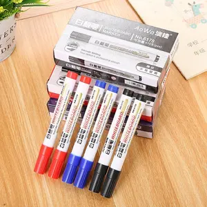 【1pcs】 Spidol Papan Tulis Dihapus - Whiteboard Marker Pena Air Berbasis Air - Perlengkapan Kantor Sekolah