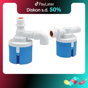 Kran Otomatis Bak Mandi 1/2 inch 3/4 inch Kran Water Control Bak Sensor Keran Tandon Air Pelampung Toren / Pelampung Kran Air Otomatis Pelampung Otomatis