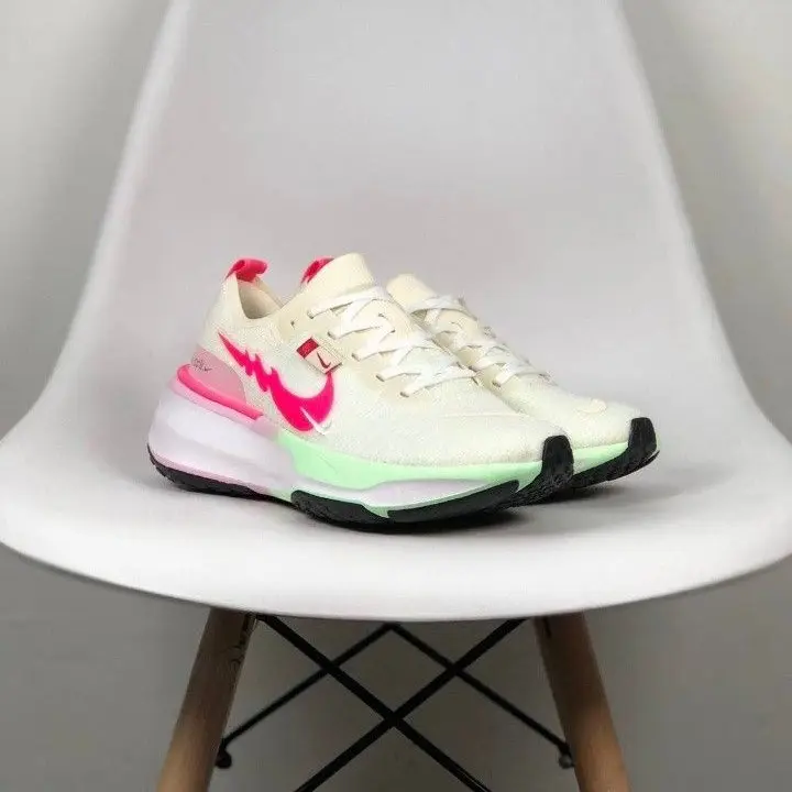 Sepatu Иike Z00M Invincible Run Flyknit Soft Pink Original Quality - Woman Running Shoes - Sepatu Olahraga Lari Wanita