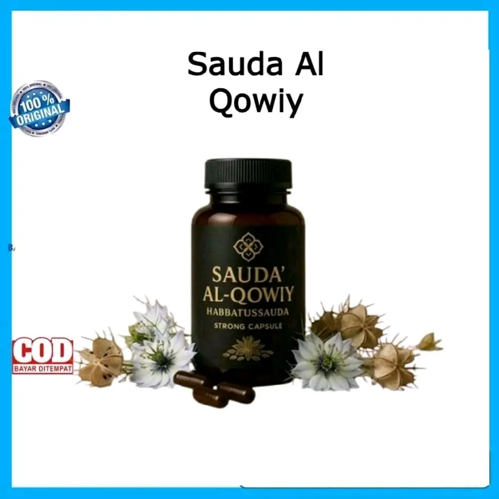 Sauda Al-Qowiy Habbatussauda Strong Capsule 100% Original Kapsul Kesehatan