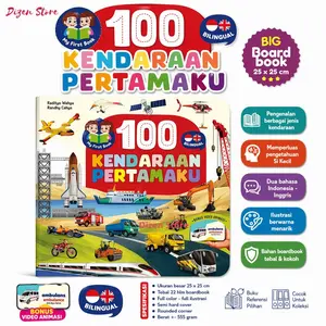 My First Book 100 Kendaraan Pertamaku - Ziyadbooks - Dizen Store