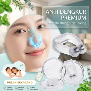 Anti Dengkur Snore Stopper Magnetic Atasi Dengkuran Ngorok Aman Lembut Higienis