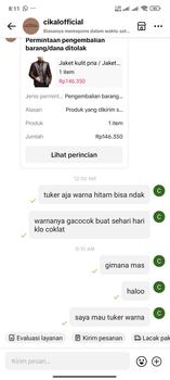Product Review of Jaket kulit pria / Jaket touring pria keren / jaket pria Casual from w**g 0