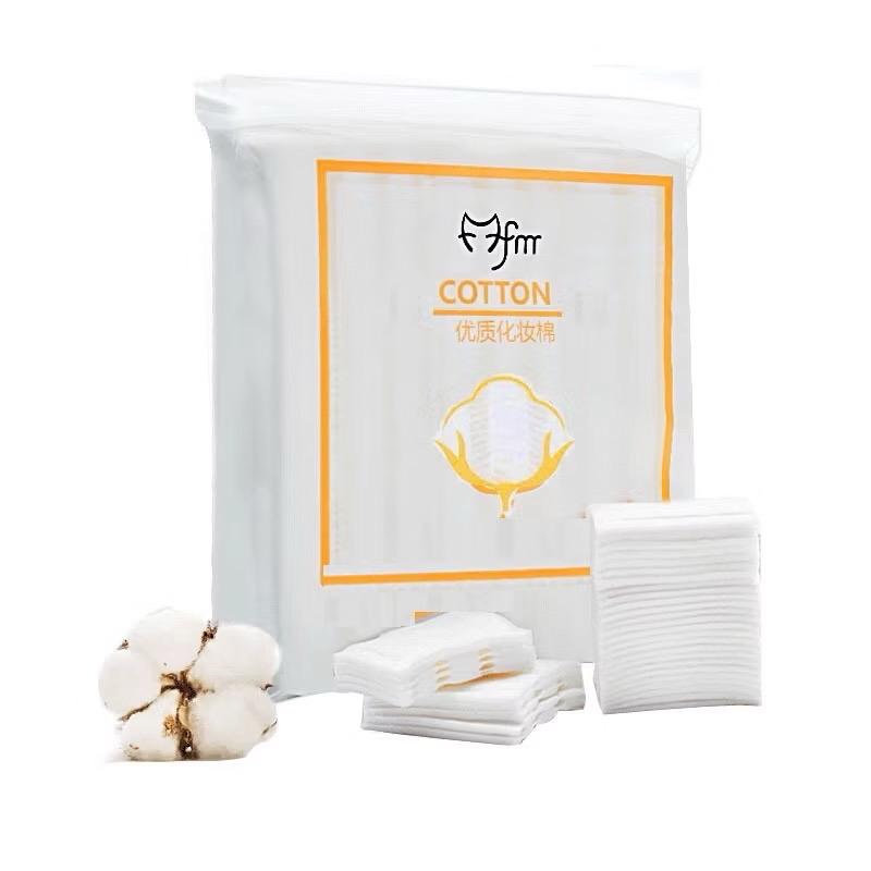 Bông Tẩy Trang 222 Miếng Cotton Pads Mềm Mịn Cao Cấp Dùng Cho Mọi Loại Da An Toàn Tiệt Trùng Cosmetic
