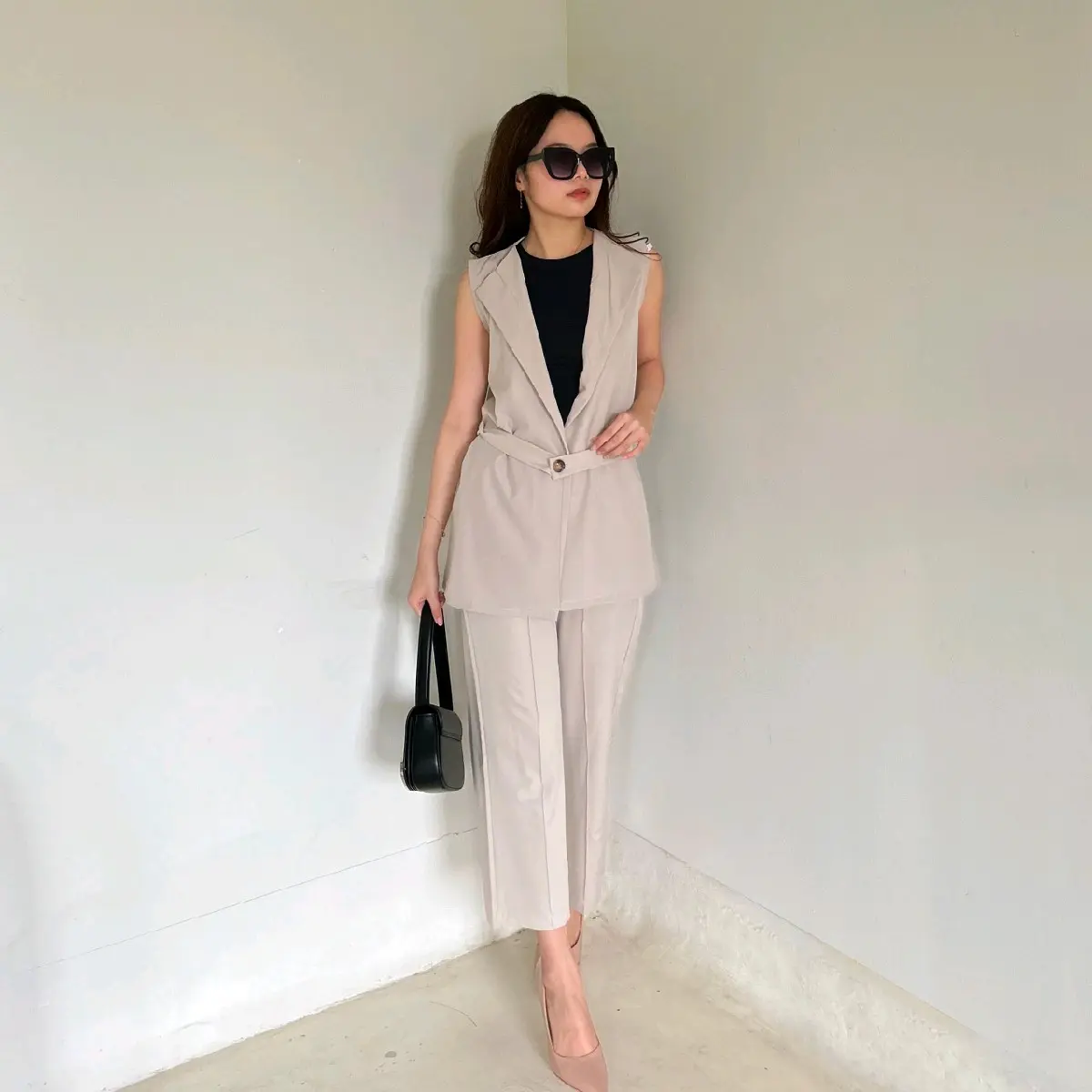 LINDY - One Set Kekinian cocok untuk outfit kantor ala outfit casual/formal