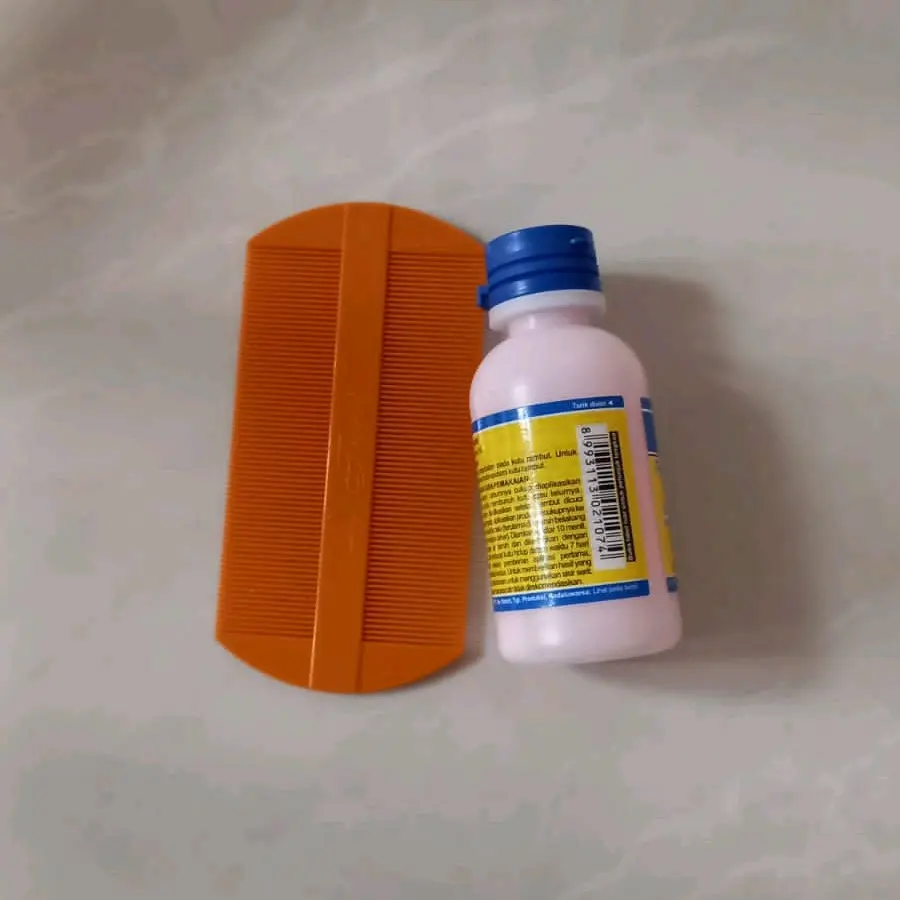 Shampo kutu rambut peditokx serit shower cap sarung tangan