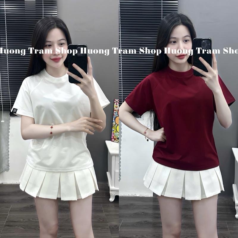 DEAL SALE ÁO THUN BABYTEE 35-55Kg TRƠN RAPLANG CÁNH TAY Form dáng ngắn chất cotton mềm mịn mát Hương Trầm Shop áo thun nữ áo phông nữ áo phông nữ xinh hot 2025