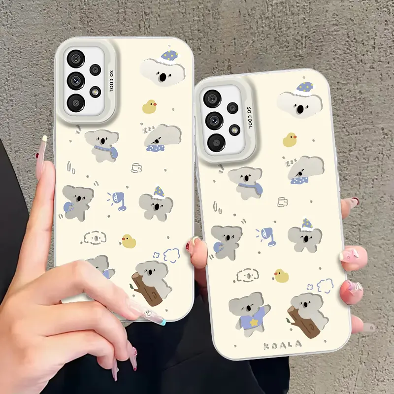 Casing HP hardcase koala cute for SAM A12 A14 A03 S164 A23 A13 A54 A52 A05 A05S S21 S21FE S21PRO S21ULTRA S22 S23 S23FE S24 A11 A21S A51 A10S A32 A20S A20 A04 A25 A31 A53 A34 A15 A33 A35 A55 S20Plus S10Plus S10 Note9 A72 A71 A70 A22 CASE NSCYK0090 0