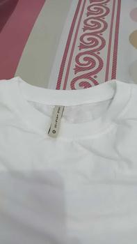 Product Review of Atasan Wanita Kaos Lengan Pendek Liza Top Kerut Samping Korean Cute Girl Style Cotton Combed Premium Size M L XL Basic Polos Casual Outfit from W**✨ 1