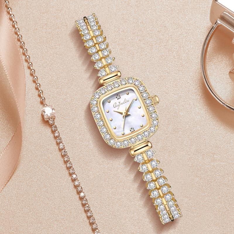 Product Introduction of V006 Little Jin Sui Fangshen Luxury Waterproof Quartet  Watch 0