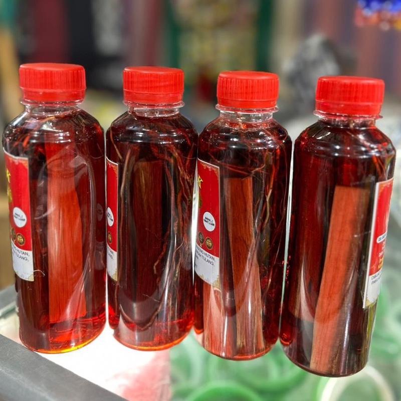 Paket 4 pcs Minyak Urut Dayak Kalimantan Tubuh - Akar Seluang Belum, Ginseng Hutan, Sereh & Palawija - herbal Gatal 3