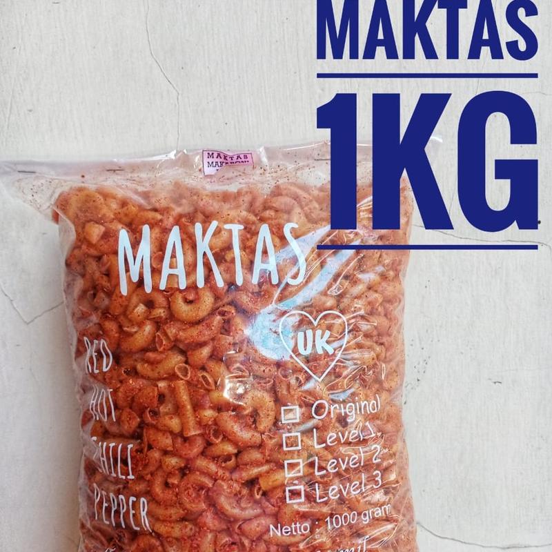 MAKARONI MAKTAS KEMASAN 1KG TERLARIS TERMURAH 0