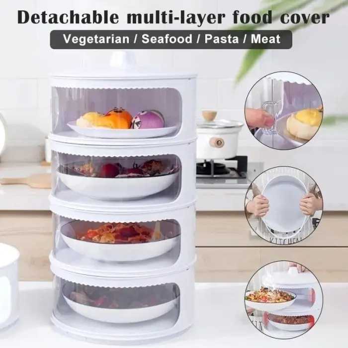Food Storage 4 Susun  - Tudung Saji Susun 4 Layer 2