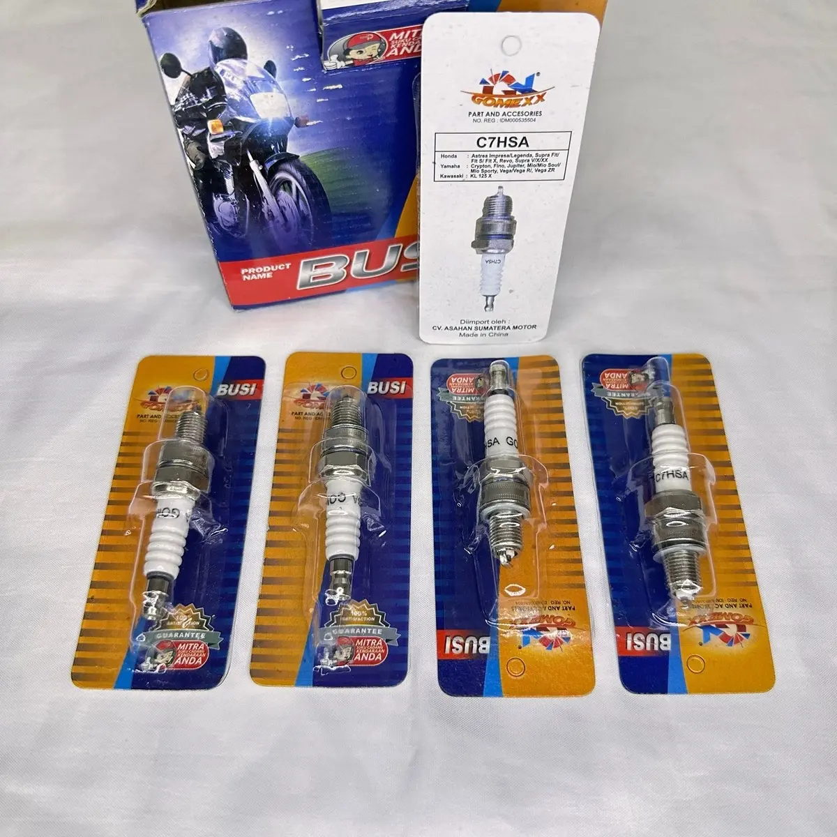 BUSI GOMEXX C7HSA GRAND SUPRAFIT MIO SPORTY VEGA ZR JUPITER Z SMASH SHOGUN