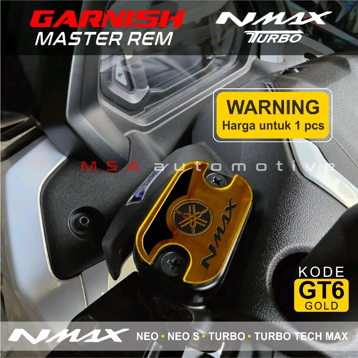 Garnish master rem nmax neo s - nmax neo - nmax turbo - nmax turbo max