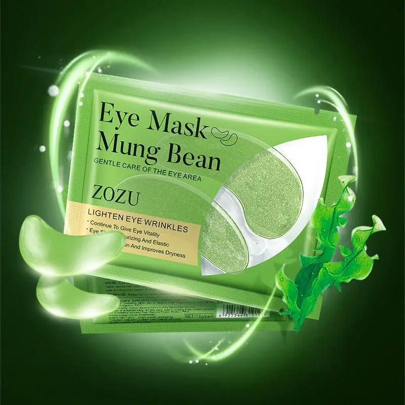 Mặt Nạ Mắt Collagen Vàng Ẩm, Miếng Dán Mắt Ngủ, Mặt Nạ Mắt, Làm Săn Chắc, Dưỡng Ẩm, Da Khô 6