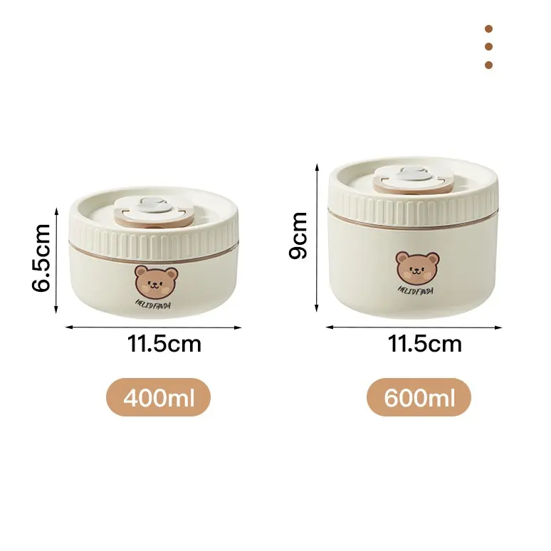 [BISA COD] Kotak Bekal Makanan Tahan Panas Lunch Box Stainless Steel Anti Tumpah Tempat Penyimpanan Makanan Lunchbox 5